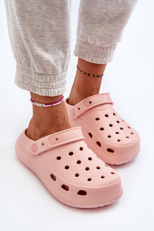 Жіночі поролонові шльопанці рожеві Ilariana