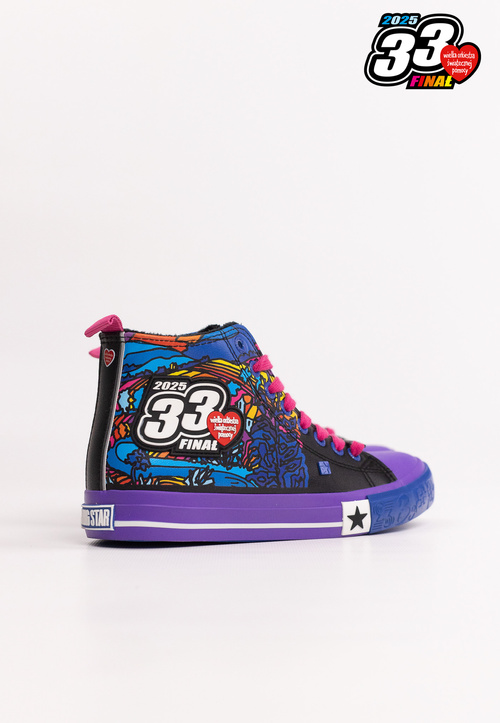 Теплі жіночі кросівки на платформі Big Star OO274073 сірі