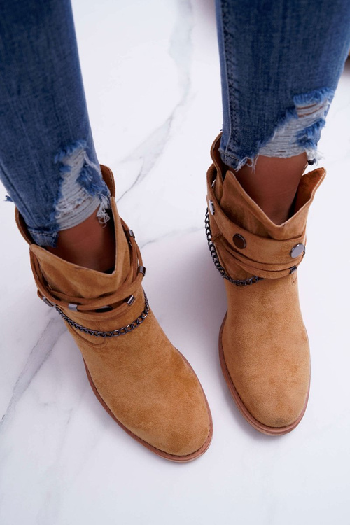 Жіночі черевики A3705 Camel Lucky на шпильці