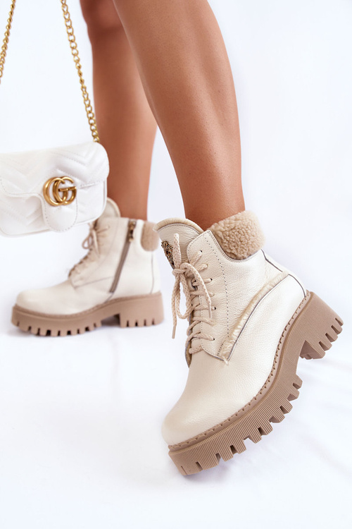 Жіночі шкіряні черевики Trapper Light bey Vergo