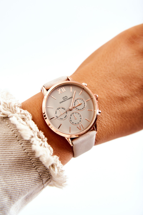 Жіночий наручний годинник Giorgio & Dario брудно-рожевий