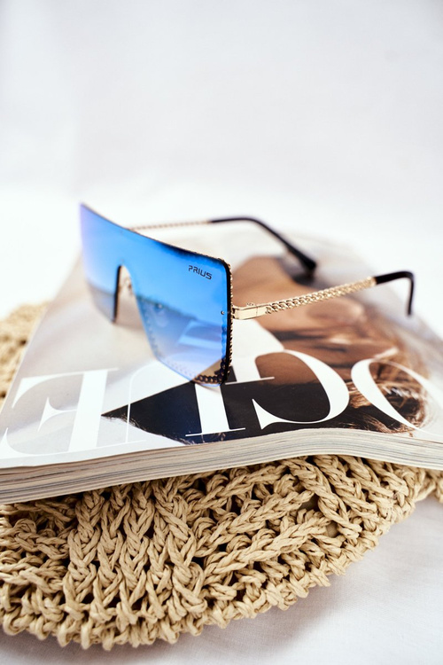 Жіночі сонцезахисні окуляри Prius PRE-12 Blue Mirror Chain