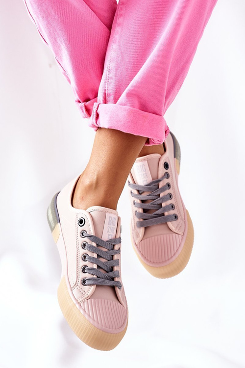 Жіночі шкіряні кросівки BIG STAR II274133 Nude