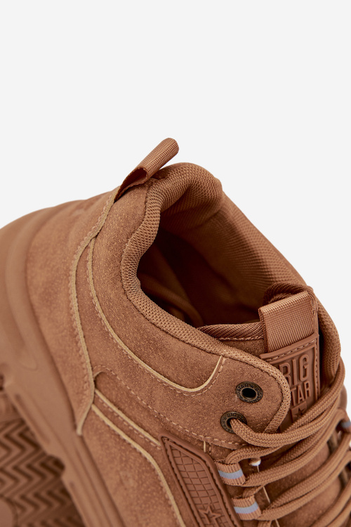 Чоловічі кросівки Big Star SS174281 HI-POLY SYSTEM Світло-коричневі