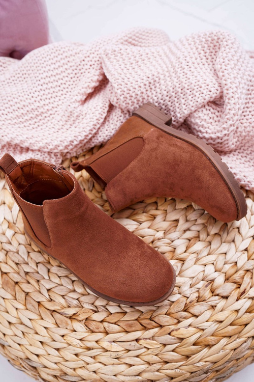 Молодіжні чоботи на підборах Camel Mergolo