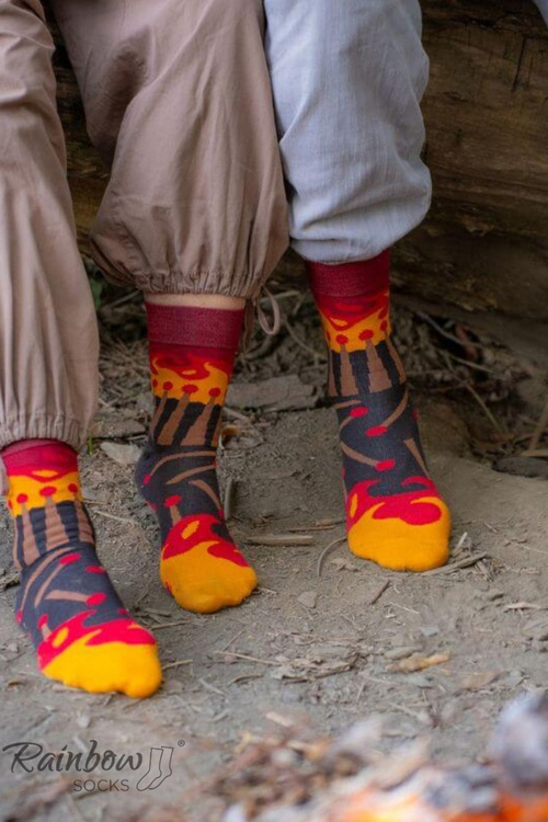 Шкарпетки MATCH BOX Сірники Rainbow Socks