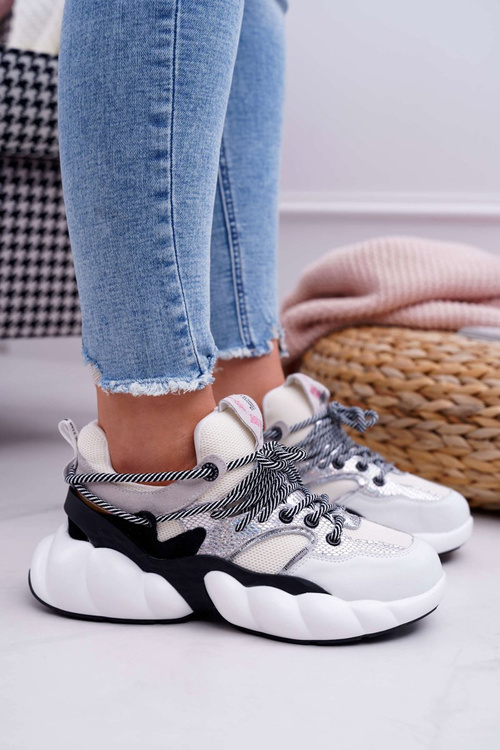 Жіноче спортивне взуття Big Star by Daniel Lopez White FF274A546