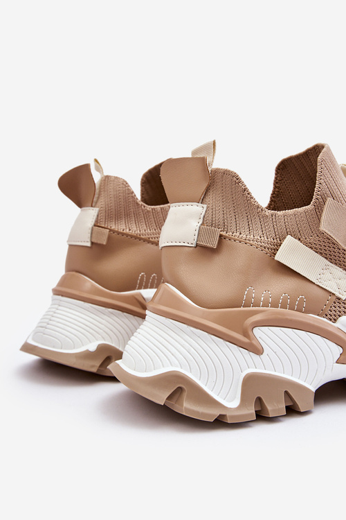 Жіночі кросівки Keaton темно-бежеві