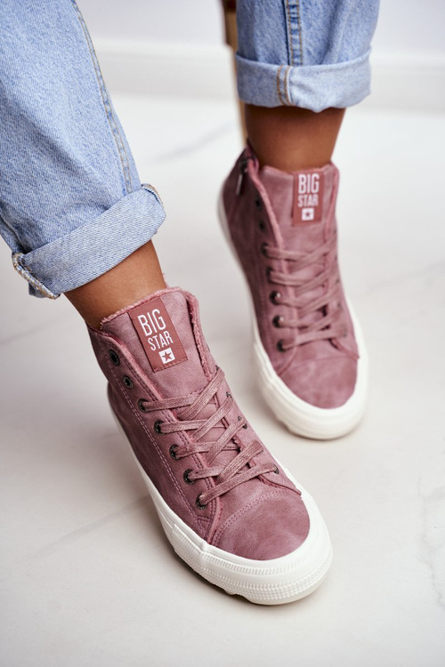 Жіночі кросівки Big Star High Warm Pink GG274109
