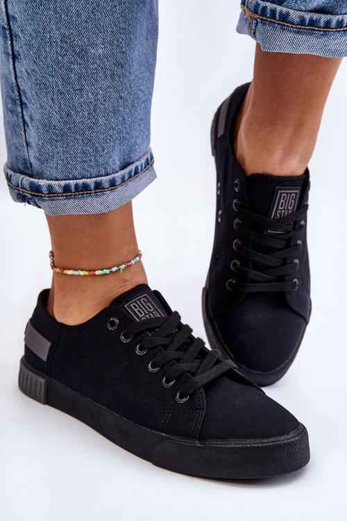 Жіночі низькі кросівки Big Star LL274038 Чорні