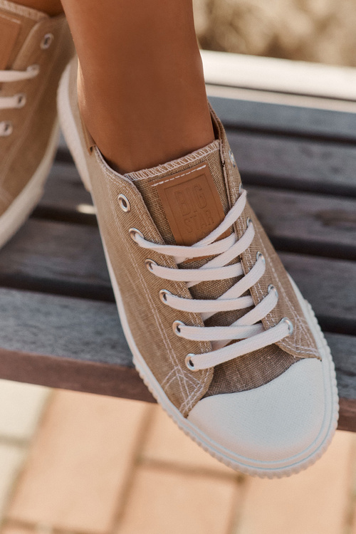 Жіночі Текстильні Кросівки Big Star RR274795 Бежеві