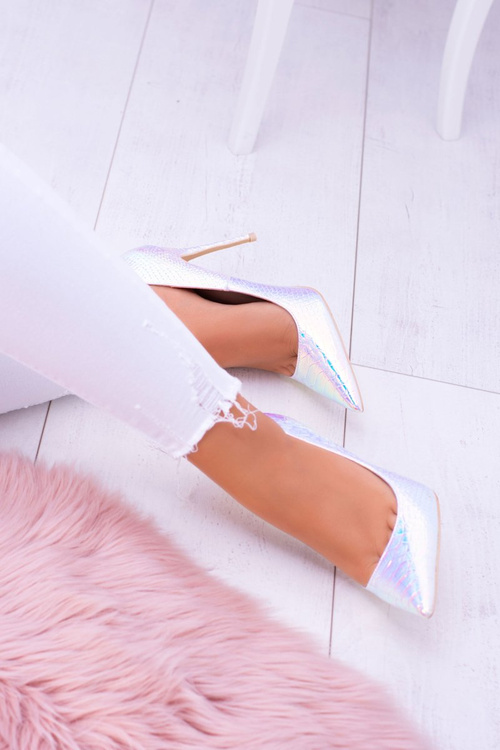 Жіночі туфлі на шпильці Lu Boo Pink Petrol Glam