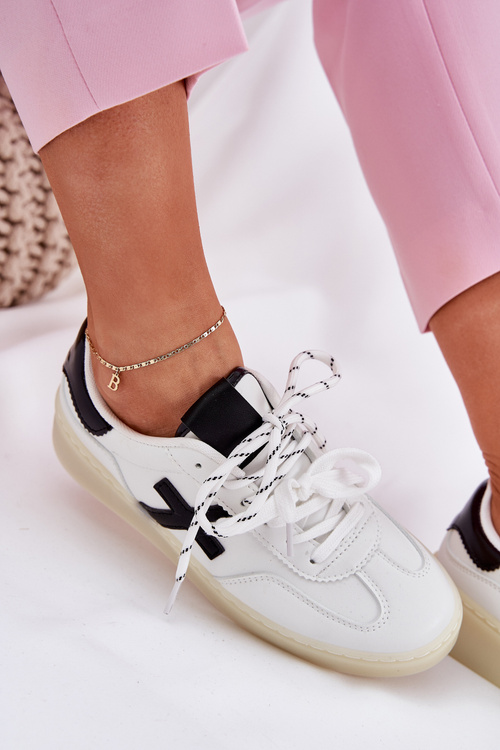 Низьке Жіноче Спортивне Взуття Білі Zelevelis