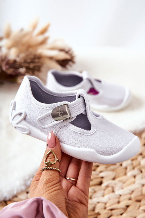 В'єтнамки Ballerinas Befado Shiny 115X001 Silver