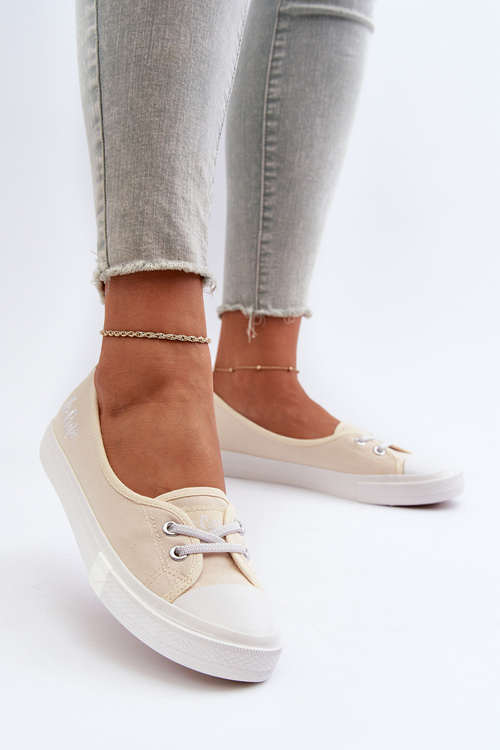 Жіночі кросівки Lee Cooper LCW-24-31-2728 бежевий