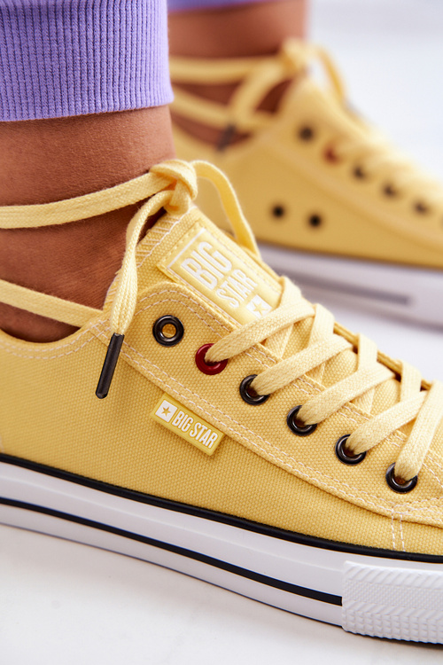 Жіночі низькі кросівки Big Star JJ274A002 жовті