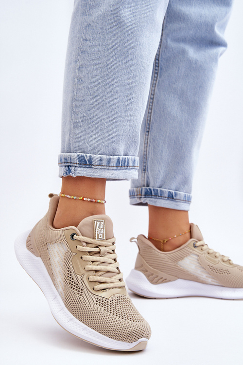 Жіноче легке спортивне взуття Memory Foam System Big Star LL274294 Beige