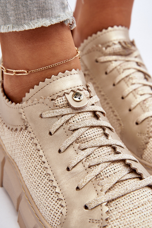 Жіноче шкіряне взуття Maciejka 05850-22 світло-бежевий