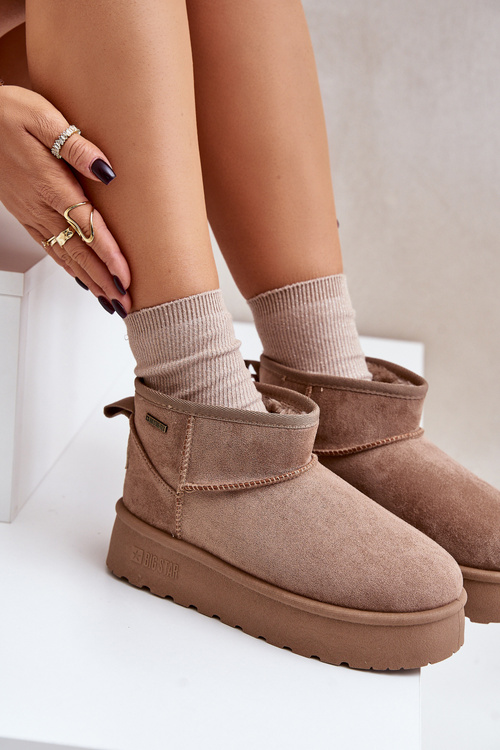 Черевики на платформі Big Star OO274A100 бежевого кольору