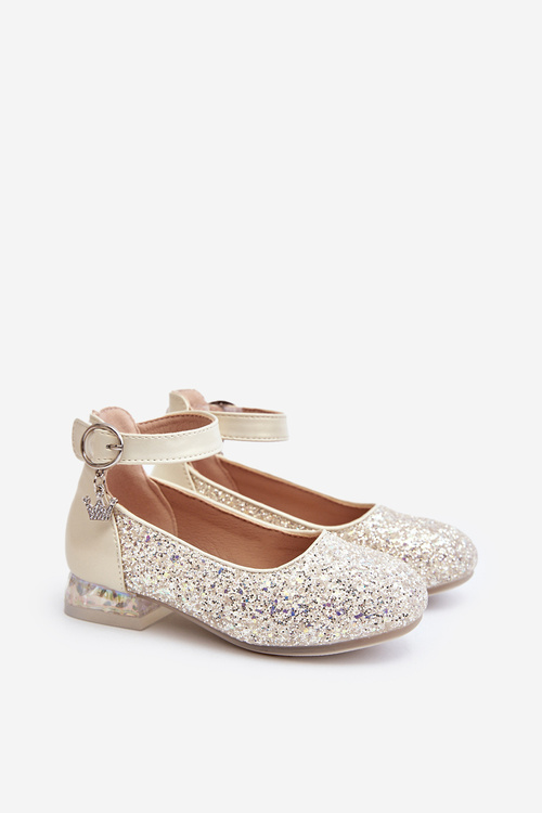 Дитячі балетки Glitter Ballerina Gold Pardride