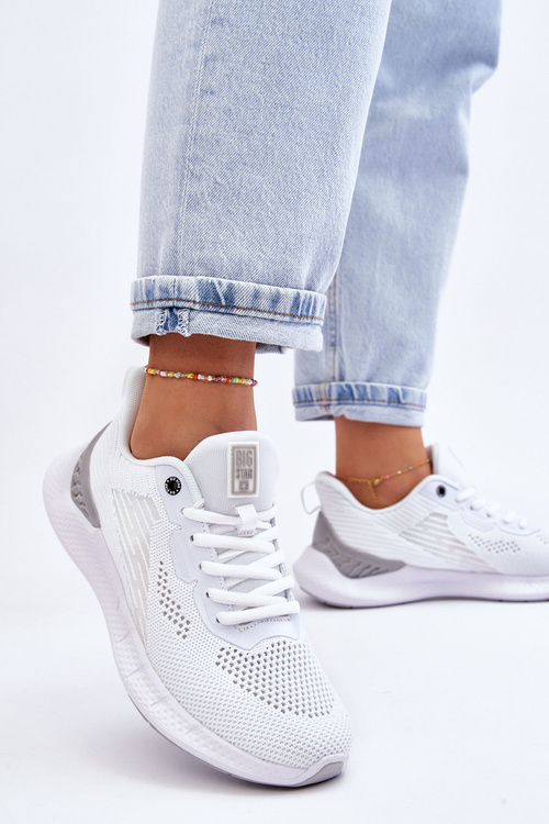 Жіноче легке спортивне взуття Memory Foam System Big Star LL274297 Білий