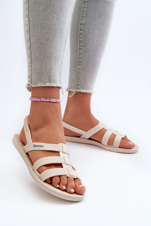 Жіночі сандалі на плоскій підошві 83516 Ipanema Style Sandal Fem Beige