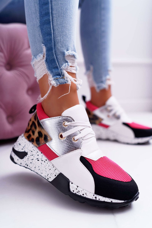 Жіночі спортивні туфлі Lu Boo Leopard White Malibu