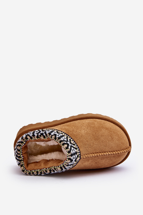 Дитячі тапочки Slipped Insulated Camel Olivane