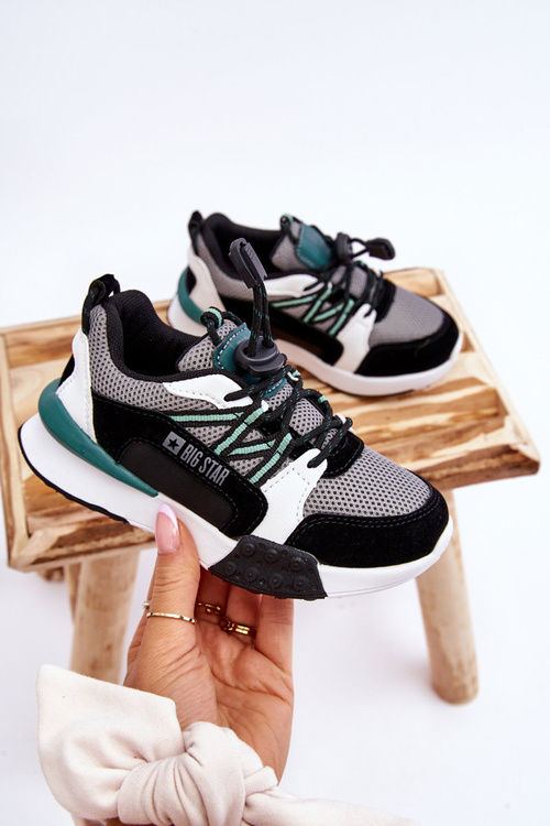 Дитяче спортивне взуття Memory Foam System Big Star LL374217 Чорно-сірий