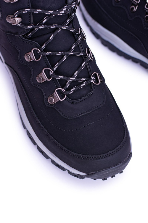 Теплі чоловічі чорні трекінгові черевики Smith's Duran