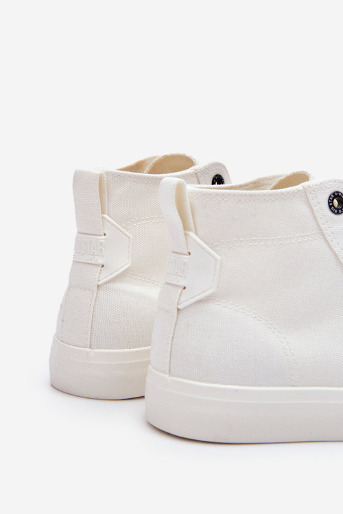 Жіночі високі кросівки Big Star Fabric LL274445 Білі