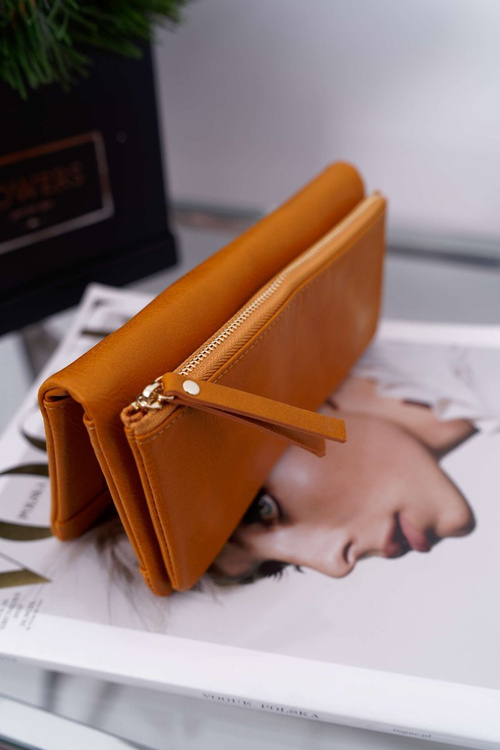 Жіночий гаманець Large Camel із засувкою