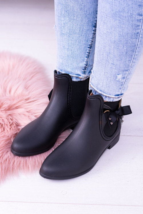 Чорні матові жіночі тапочки Kalo на шнурівці