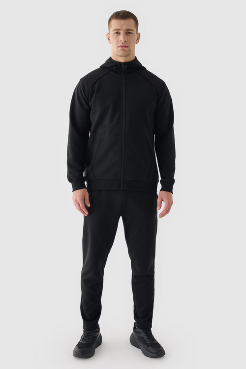 Чоловіча толстовка на блискавці 4F чорна 4FWAW24TSWSM1256-20S