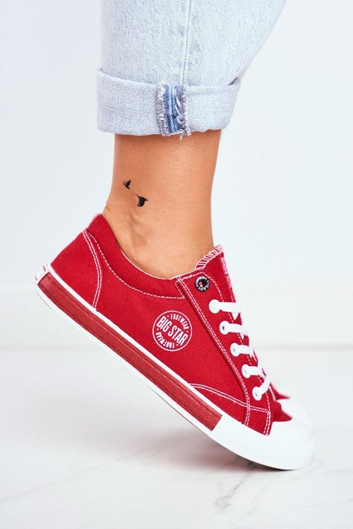 Жіночі кросівки Big Star червоні FF274226