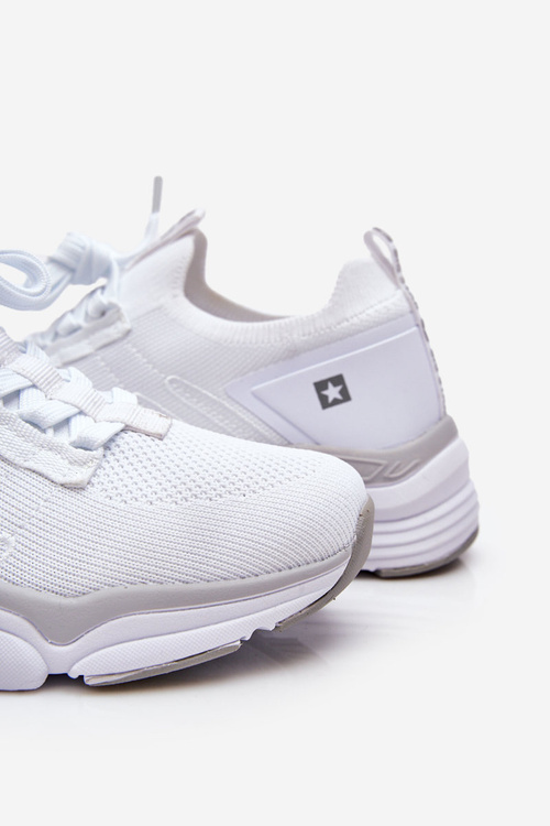 Жіноче спортивне взуття без шнурівки Memory Foam System Big Star LL274A142 Білий