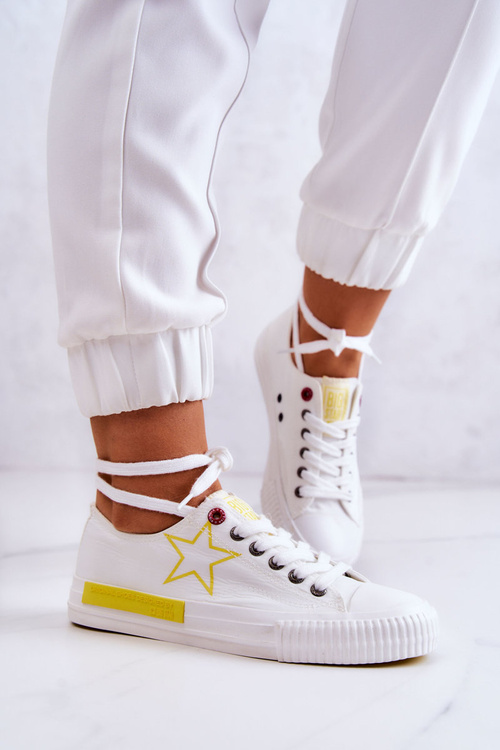 Жіночі низькі кросівки BIG STAR JJ274384 Білі