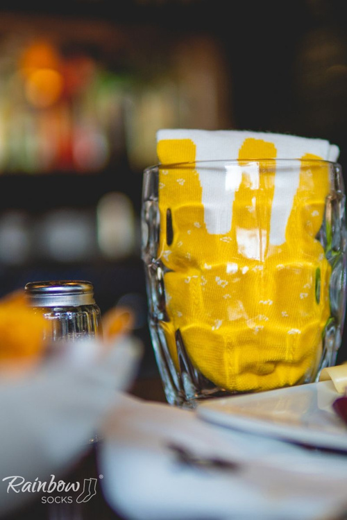 Шкарпетки Веселка консервоване пиво 1 пара