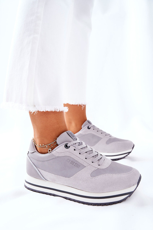 Спортивне взуття Memory Foam Big Star II274219 Сірий