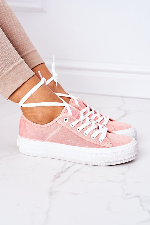 Жіночі кросівки на платформі Lee Cooper LCW-21-31-0125L Coral 