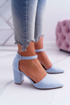 Жіночі туфлі на шпильці Blue MadamStyle