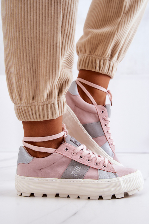 Жіночі кросівки BIG STAR JJ274481 Рожеві