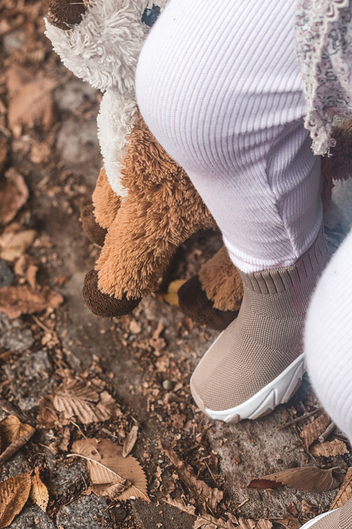 Дитяче молодіжне спортивне взуття бежеве Callobe