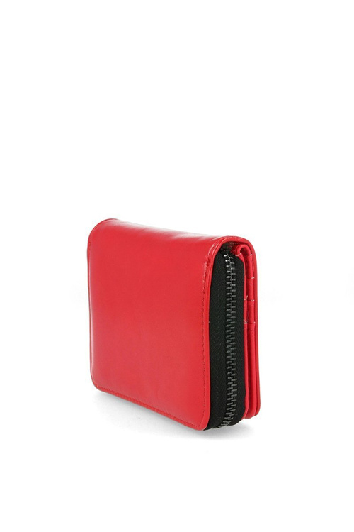 Маленький жіночий гаманець MONNARI PUR0040-005 Shiny Red