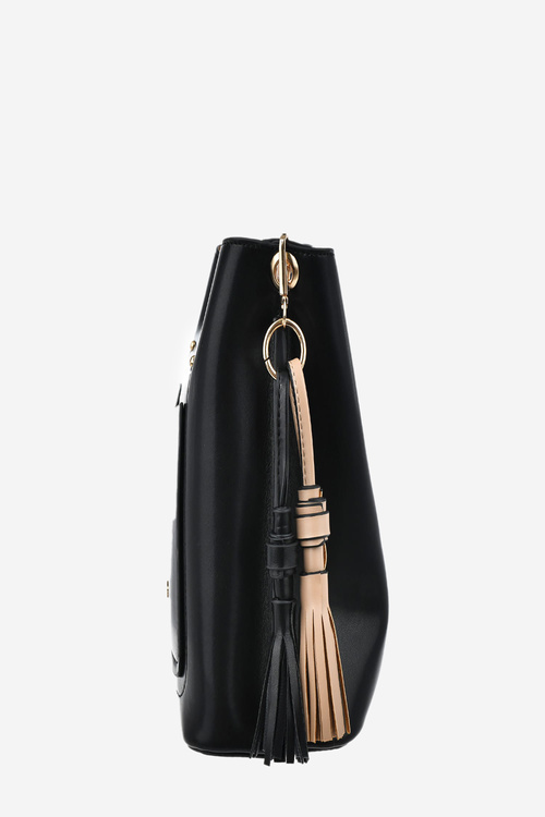 Маленька сумка з еко шкіри Big Star OO574139 Чорна