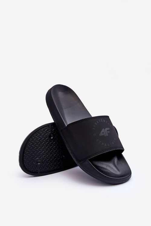 Чоловічі класичні тапочки 4F 4FSS23FFLIM074-21S Чорні