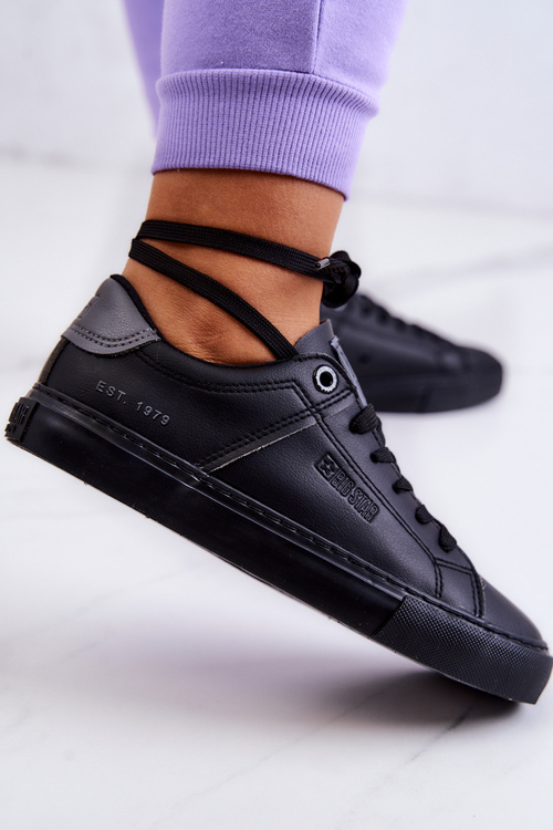 Шкіряні кросівки Big Star JJ274214 Чорні