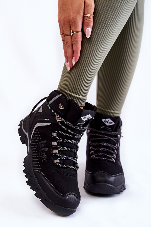 Жіночі туристичні утеплені черевики Lee Cooper LCJ-22-01-1427L Black