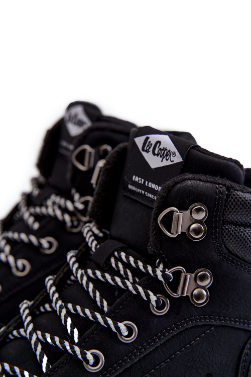 Чоловічі трекінгові теплі черевики Lee Cooper LCJ-22-31-1457 чорний
