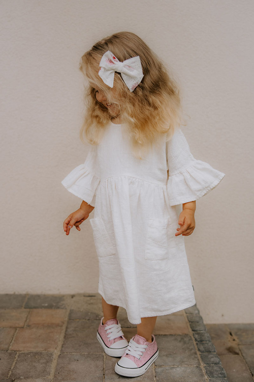 Дитячі кросівки на зав'язках Wella рожеві